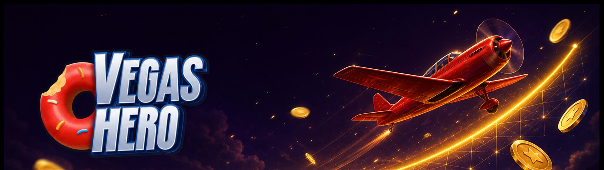 Vegas Hero crash promo