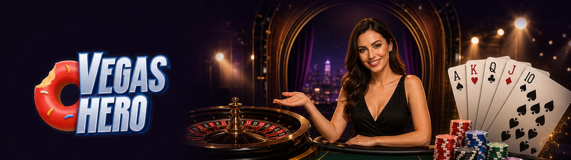 Vegas Hero live promo