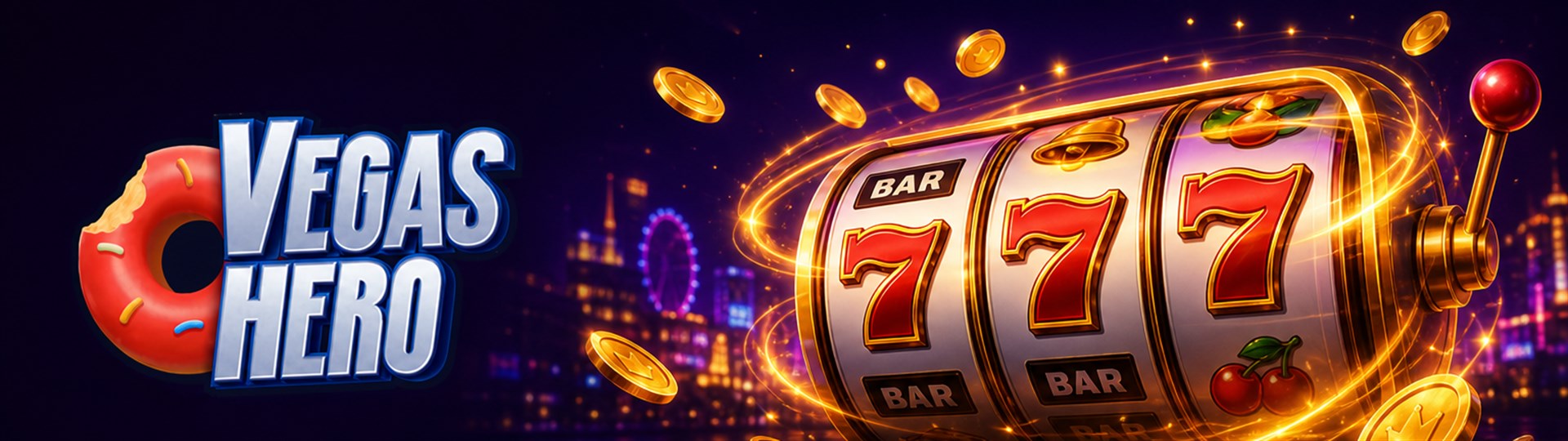 Vegas Hero slots promo